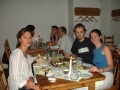 vienna0053 Senka, MD, Rosa at a wicked Croatian fish restaurant