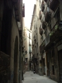 gothic_quarter Typical narrow Barri Gotic street