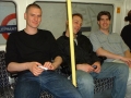stephen_tony_alex_tube Stephen, Tony and Alex on the tube to Souf London fwom Brick Lane