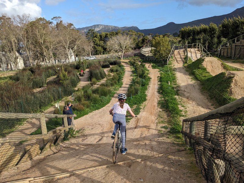 PXL_20240824_142605943.jpg - Bike park at Constantia, Cape Town. It's steeper than it looks!