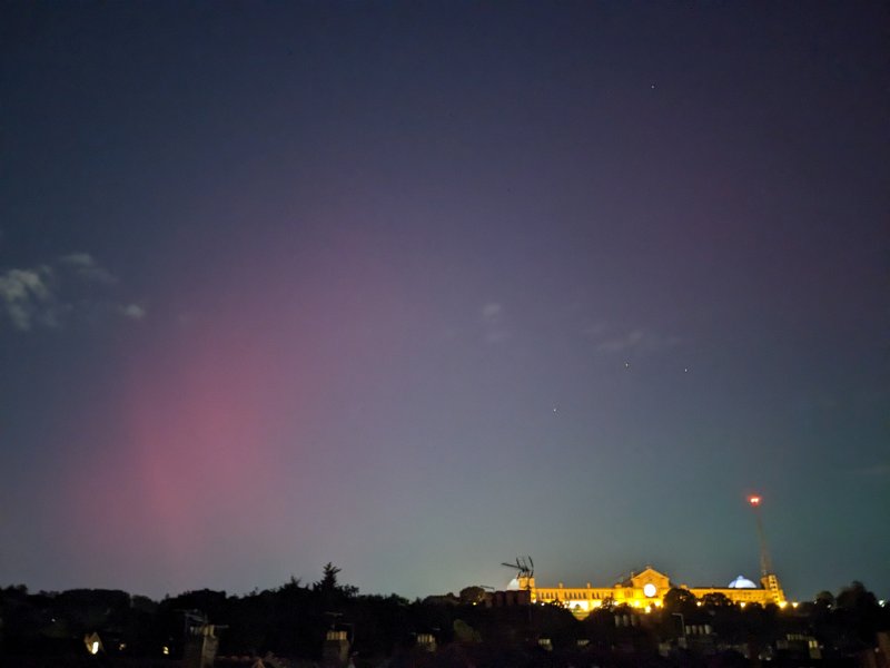 PXL_20241010_210842443.NIGHT.jpg - Northern lights over Ally Pally from our roof