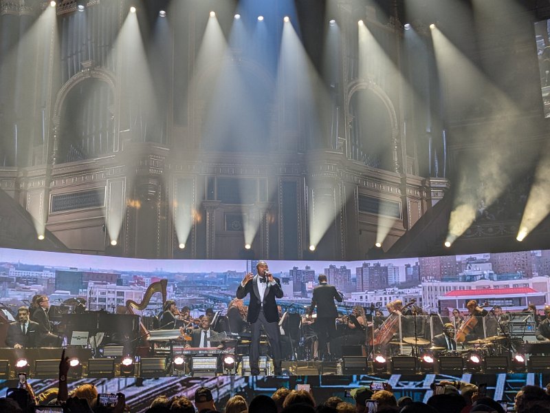 PXL_20241115_211759046.jpg - Nas performing in the Royal Albert Hall with an orchestra