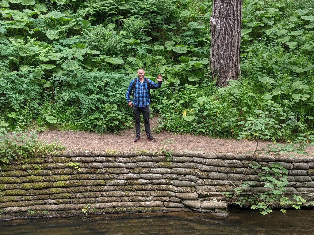 PXL_20210619_131608558.jpg - Steve along the Lade Braes Walk